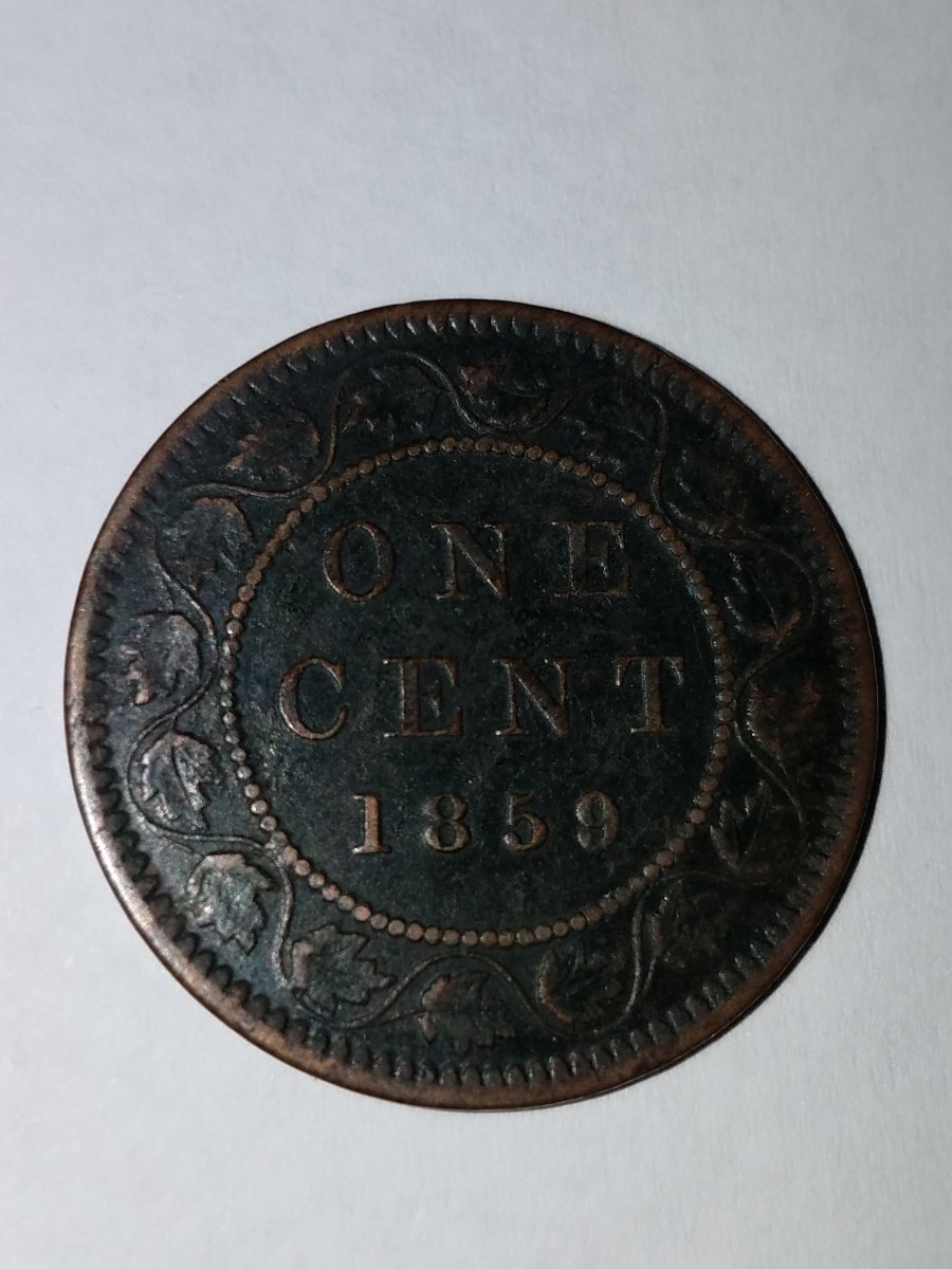 1859-Canadian-One-Cent